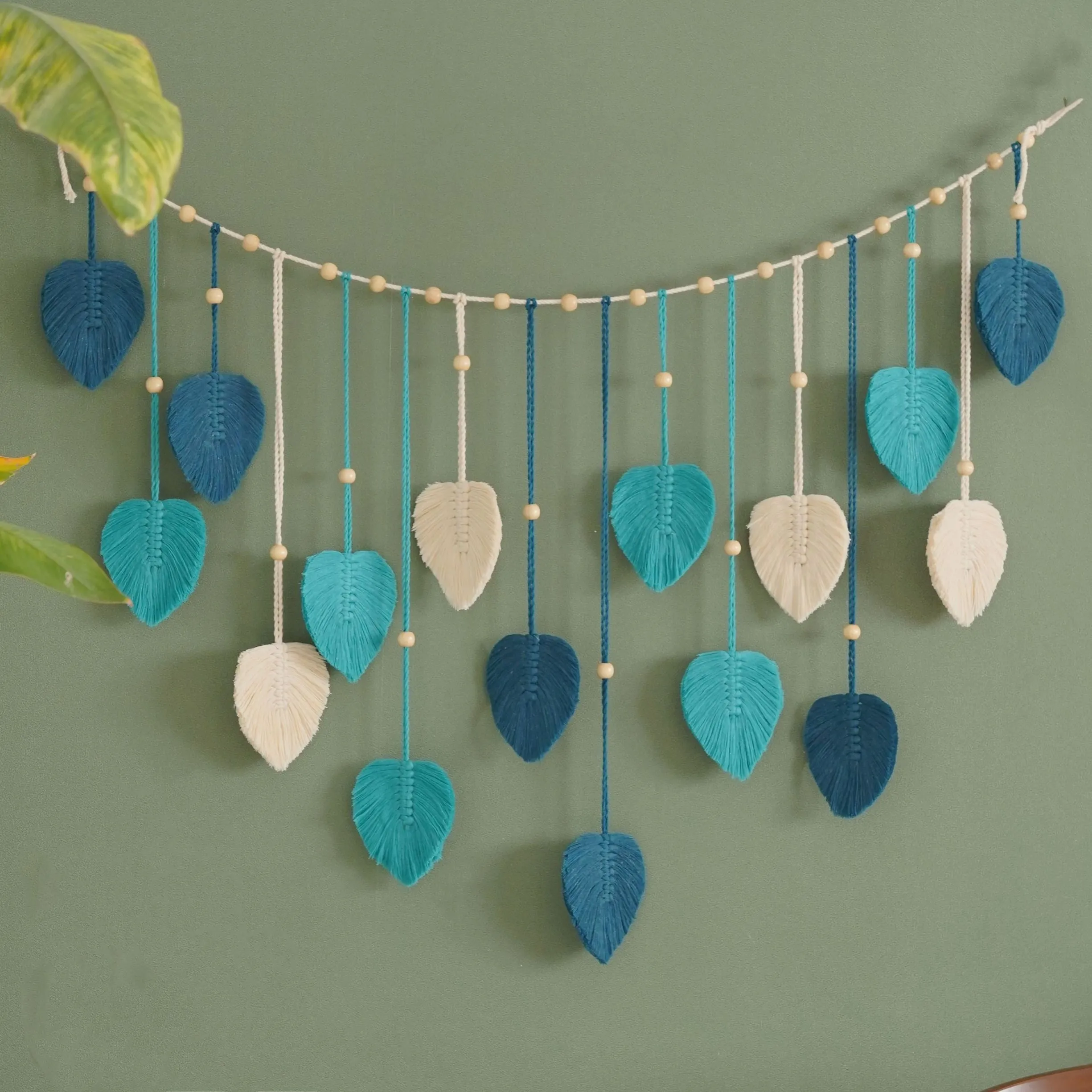 1 Pc Green Leaves Garland, Mac - Century Textile & Sewing Supply Reviews incelemesi ve fiyatı
