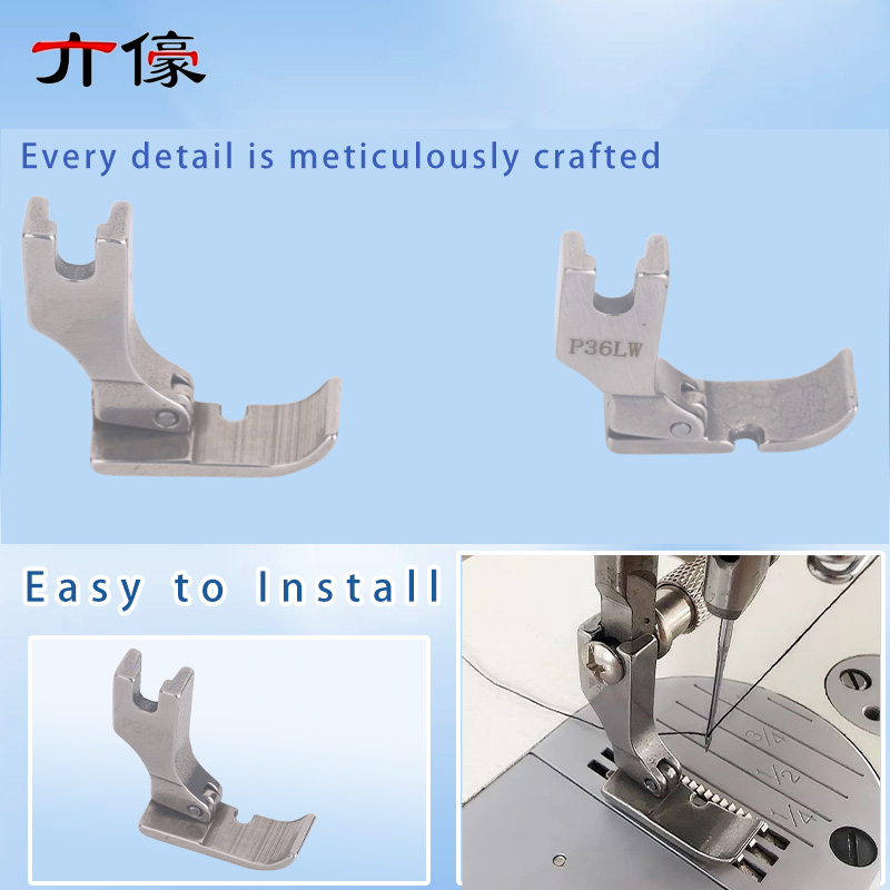 P36W P36LW Wide Cording Foot Z - Rolled Hem Foot incelemesi ve fiyatı
