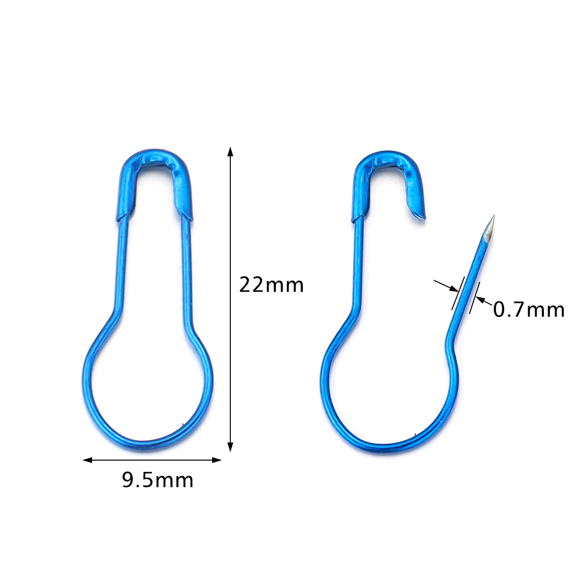 200pcs 22mm Metal Iron Colorfu - Sewing Knit incelemesi ve fiyatı