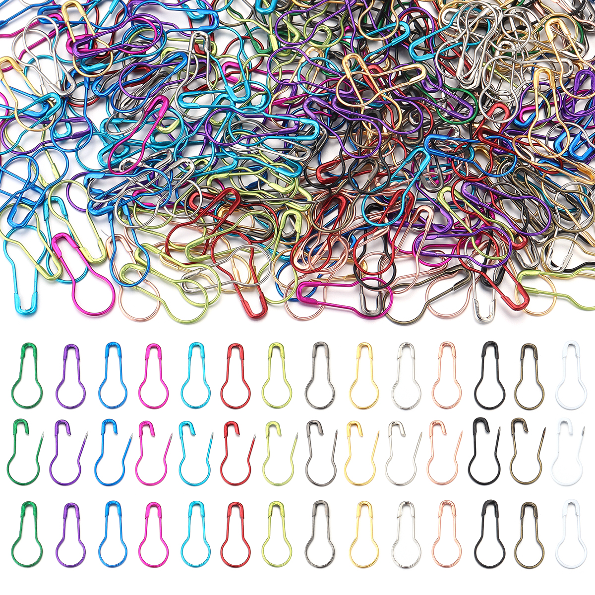 200pcs 22mm Metal Iron Colorfu - Sewing Knit incelemesi ve fiyatı