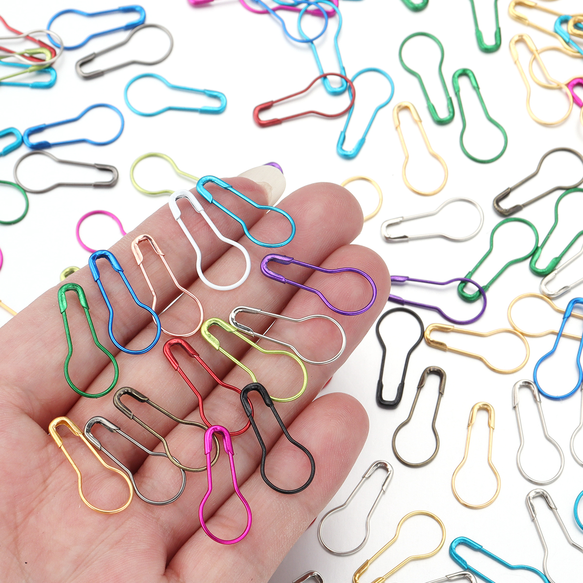 200pcs 22mm Metal Iron Colorfu - Sewing Knit incelemesi ve fiyatı