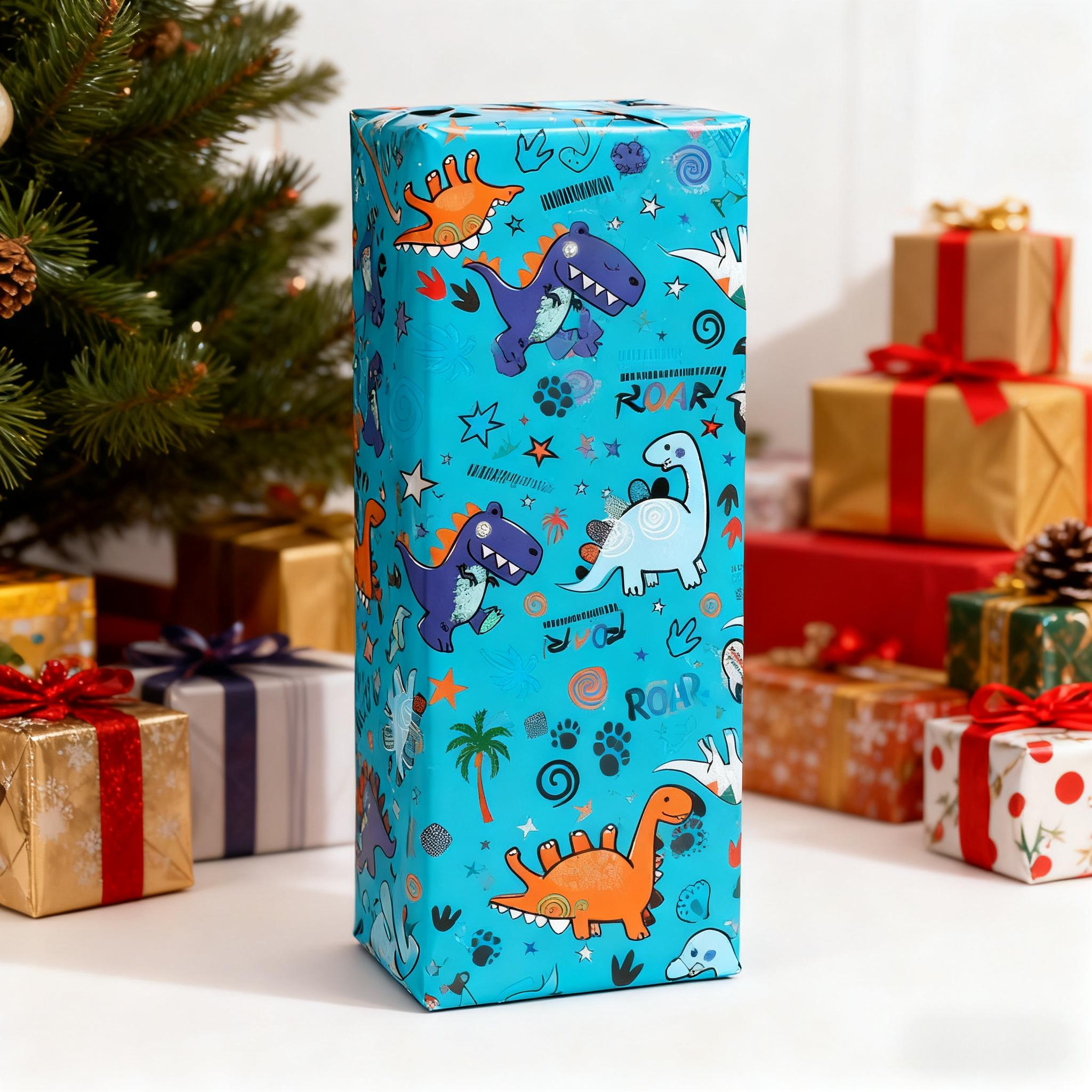 1 Roll Blue Gift Wrapping Pape - Pattern Tissue Paper incelemesi ve fiyatı