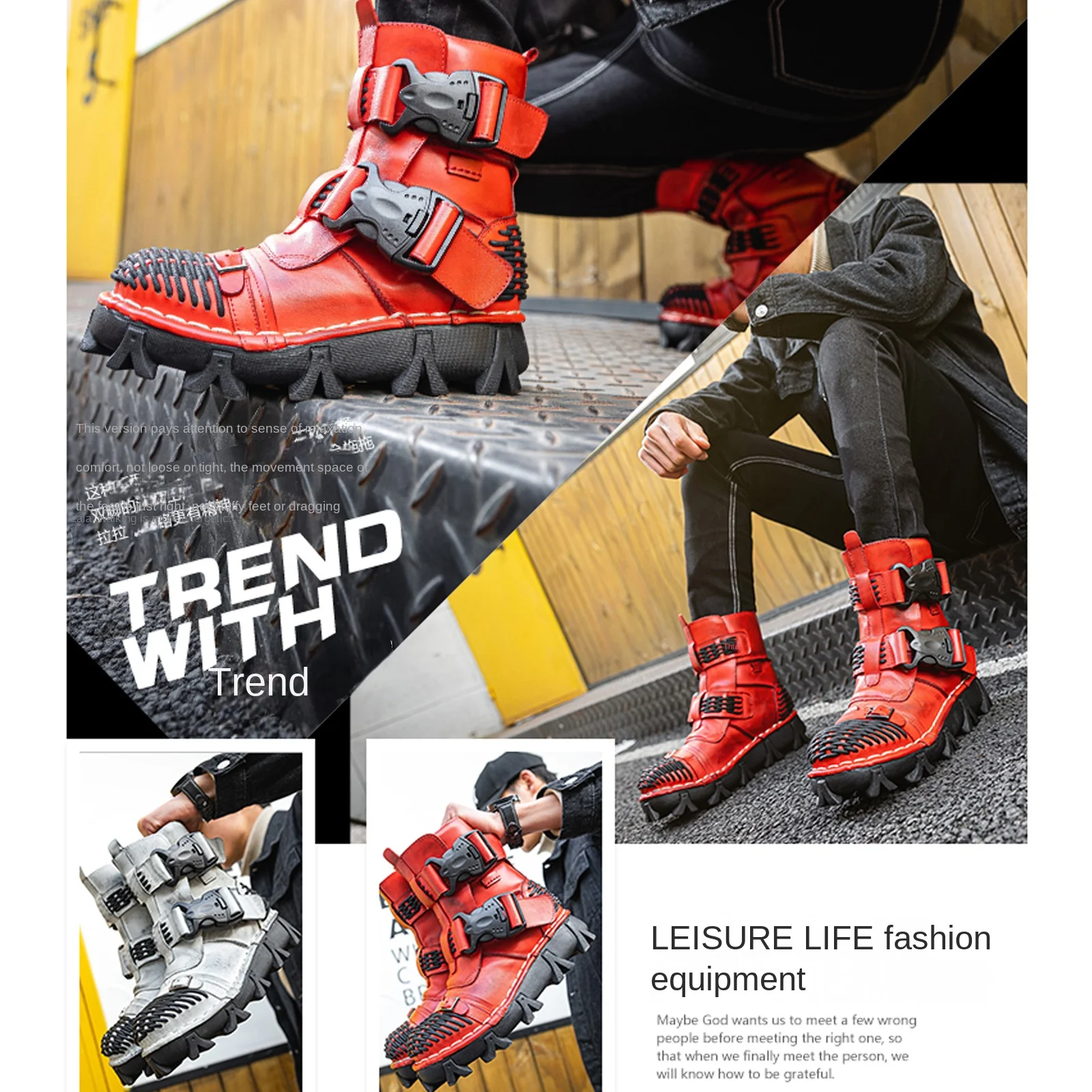 Men's Genuine Leather Motorcyc - Sewing Latex incelemesi ve fiyatı