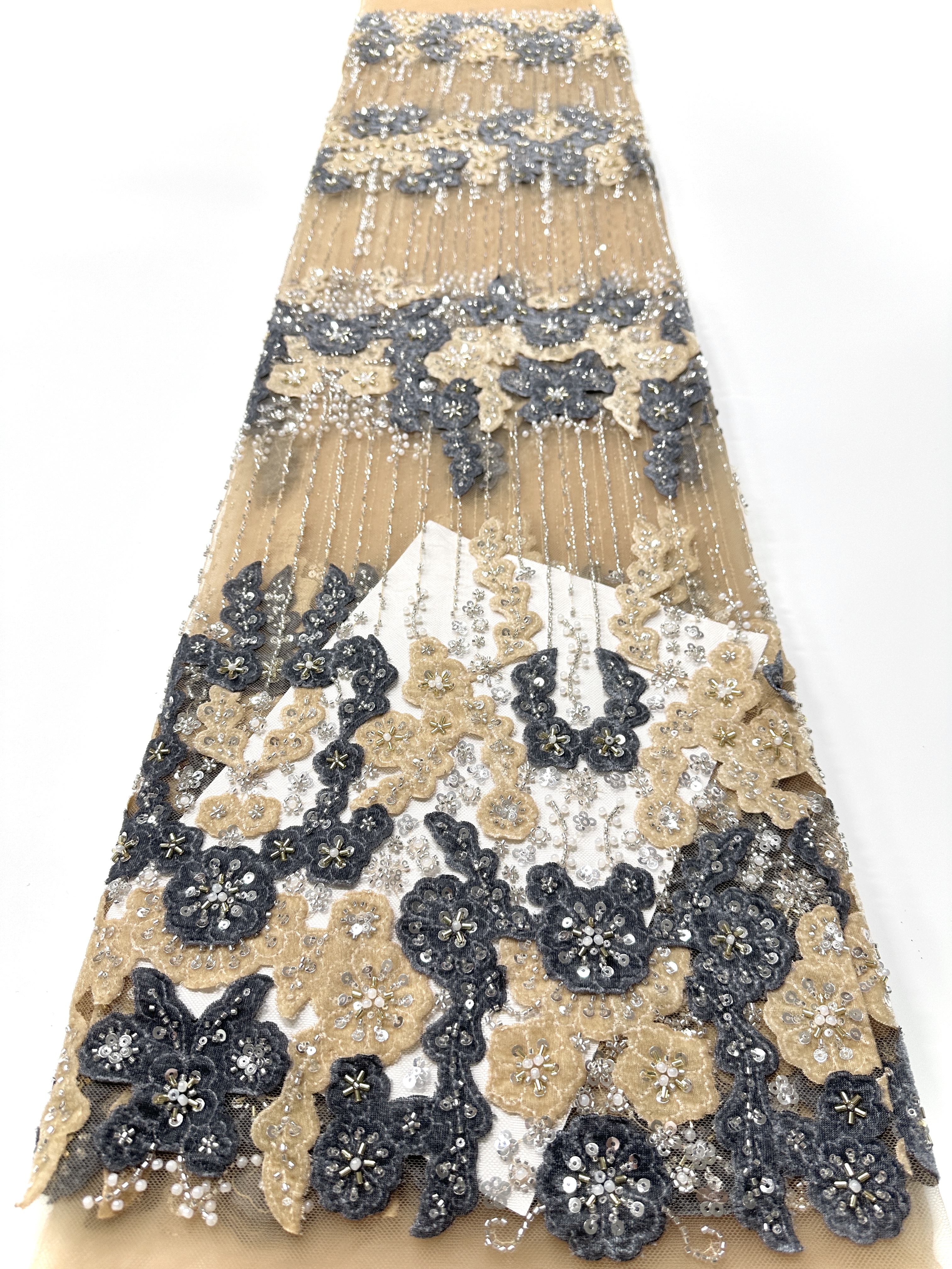 2025 New Design Luxury French  - Sewing Velvet Fabric incelemesi ve fiyatı