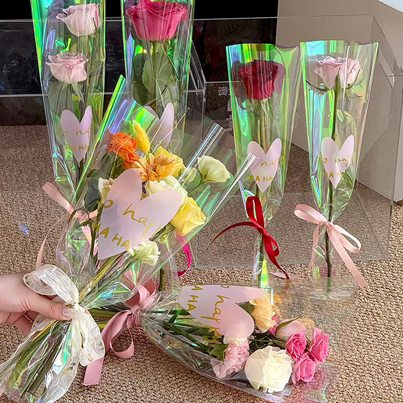 【P】30PCS Love Heart Iridescent - Pattern Tissue Paper incelemesi ve fiyatı