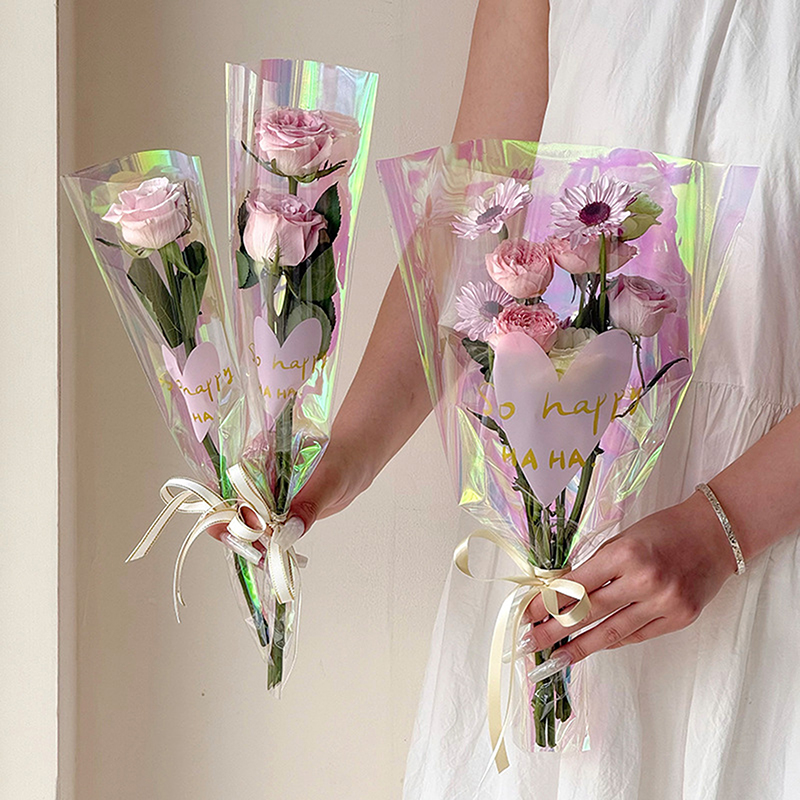 【P】30PCS Love Heart Iridescent - Pattern Tissue Paper incelemesi ve fiyatı
