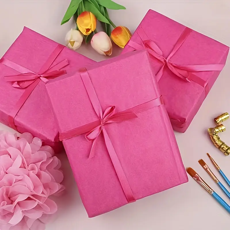 10Pcs 50*66cm Color Tissue Pap - Pattern Tissue Paper incelemesi ve fiyatı