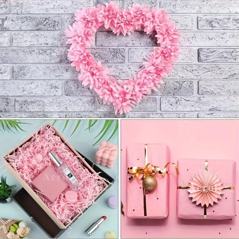 10Pcs 50*66cm Color Tissue Pap - Pattern Tissue Paper incelemesi ve fiyatı