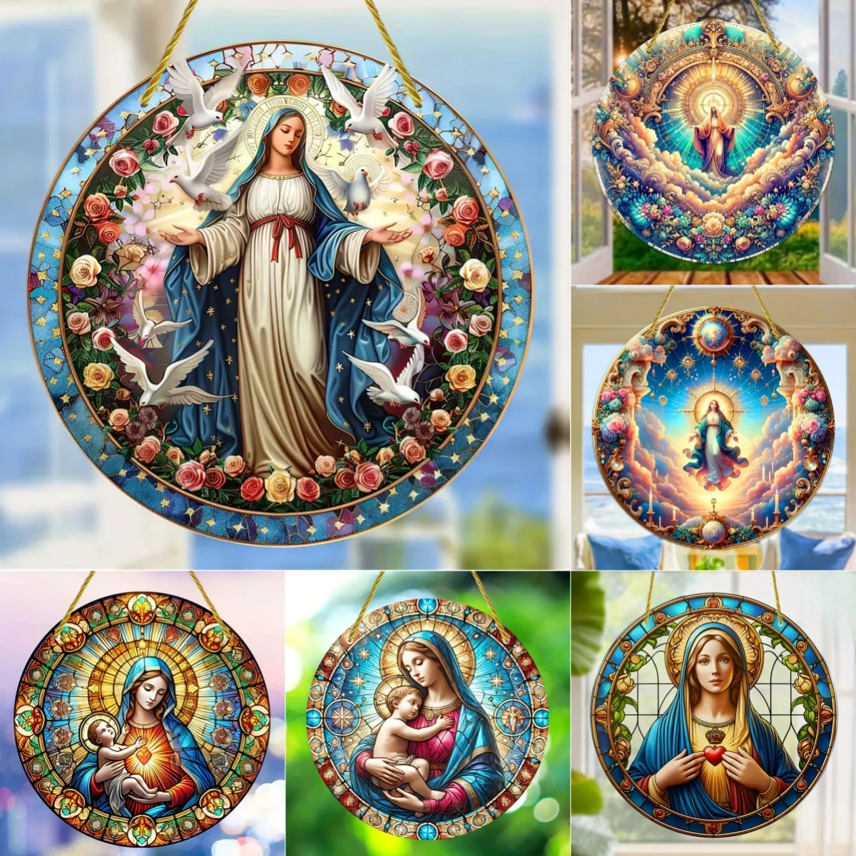 Christian Religion Mary Suncat - Sewing Custom incelemesi ve fiyatı