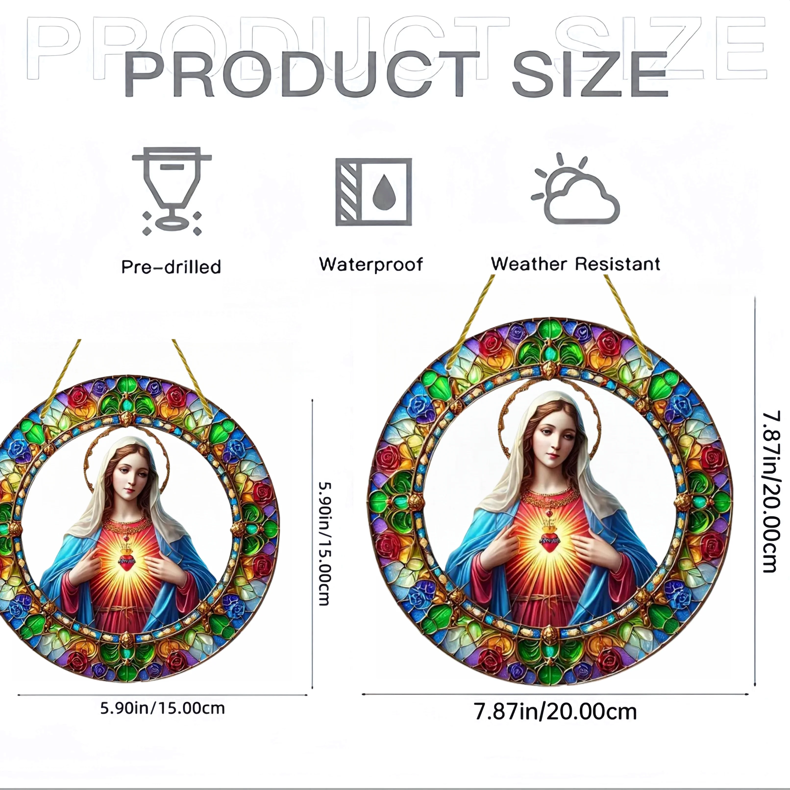 Christian Religion Mary Suncat - Sewing Custom incelemesi ve fiyatı