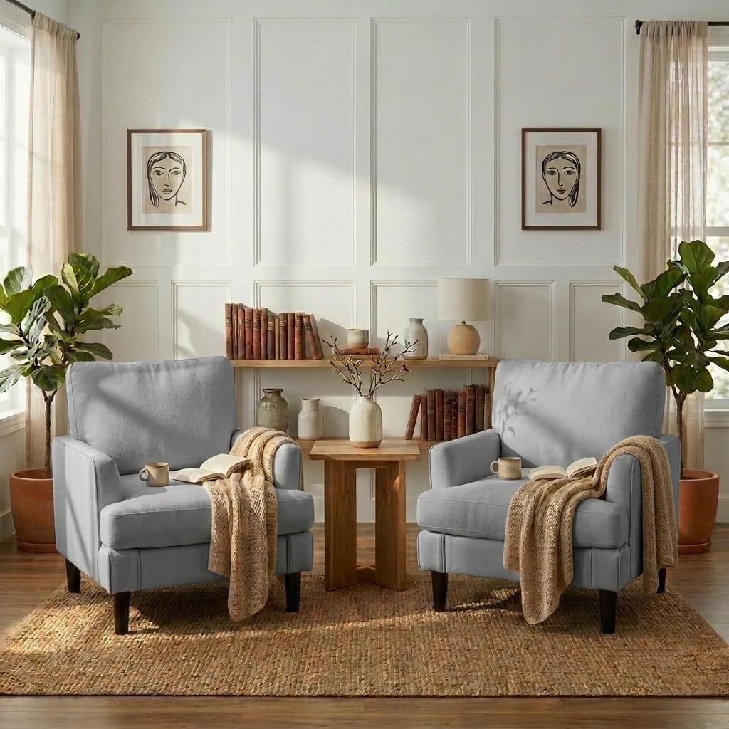 #Accent Chair Set Of  Mid-Cent - Century Textile & Sewing Supply Reviews incelemesi ve fiyatı