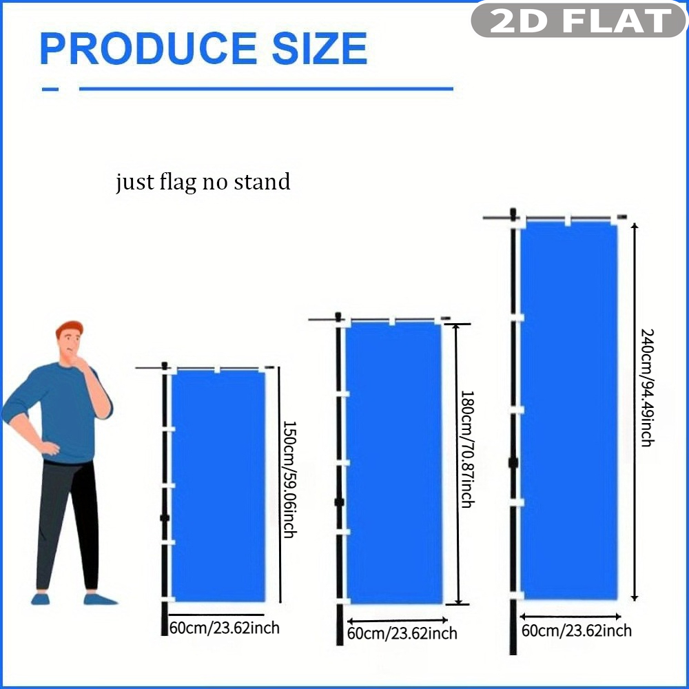 1pc 2D FLAT Custom Nobori Flag - Sewing Custom incelemesi ve fiyatı