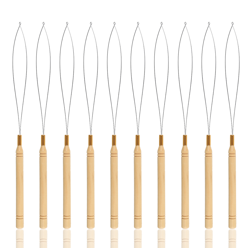10Pcs Micro Rings Loop Tool Ha - Needle Threader Tool incelemesi ve fiyatı