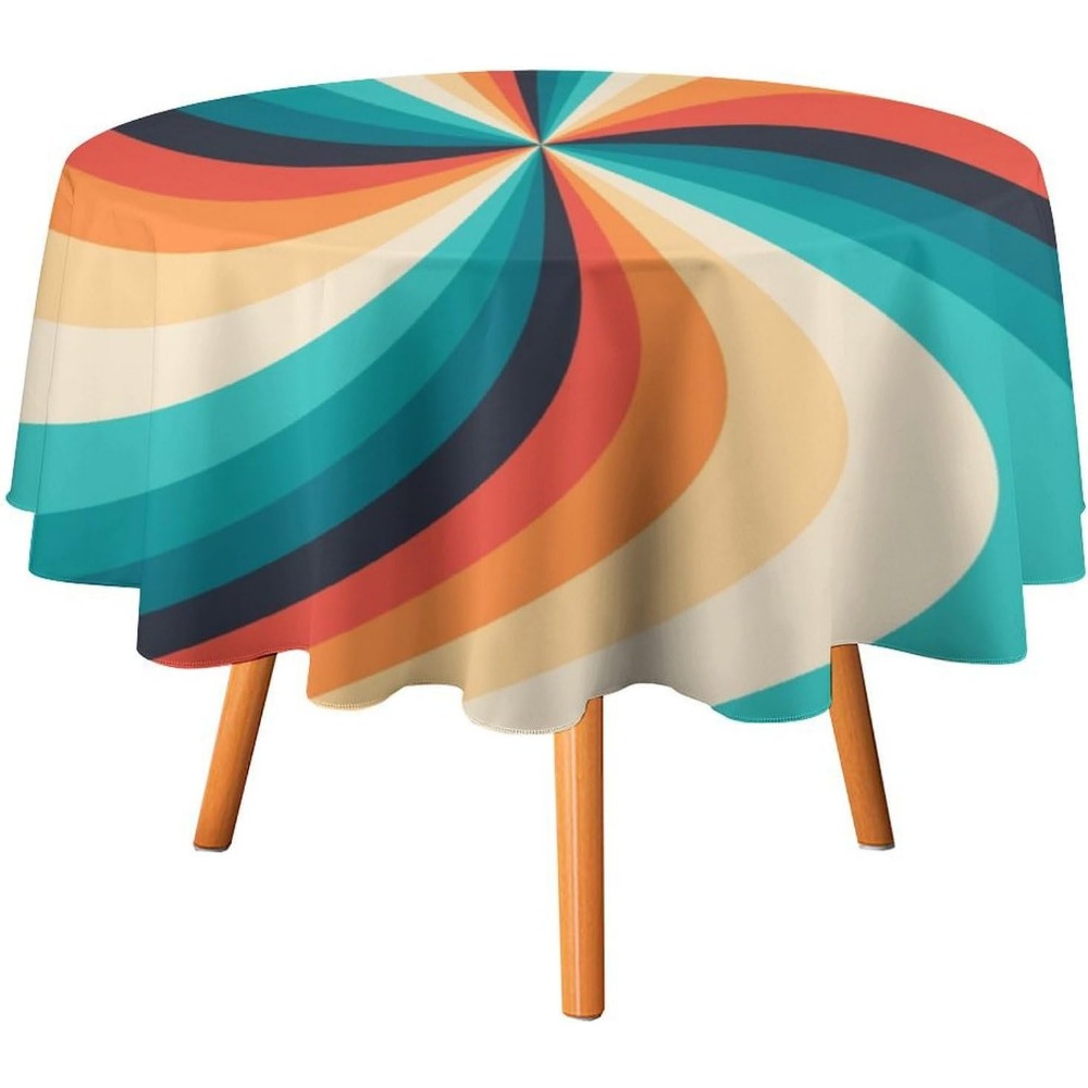 Vintage Groovy Swirl Round Tab - Century Textile & Sewing Supply Reviews incelemesi ve fiyatı