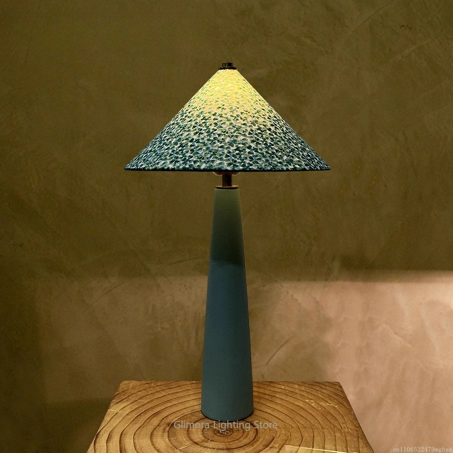 Teal Umbrella Shape Table Lamp - Century Textile & Sewing Supply Reviews incelemesi ve fiyatı