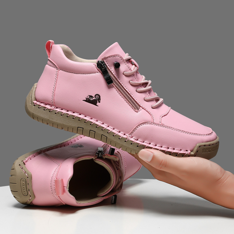 Women's Sneakers Handmade Leat - Sewing Latex incelemesi ve fiyatı